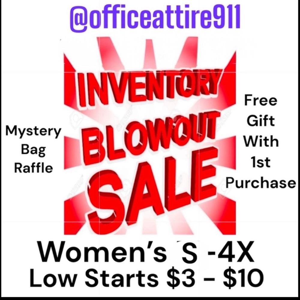 Low Starts Mon 4/21 6:45 pm Est Women’s L-4X Plus Size Mystery Bag Raffles - Picture 8 of 16